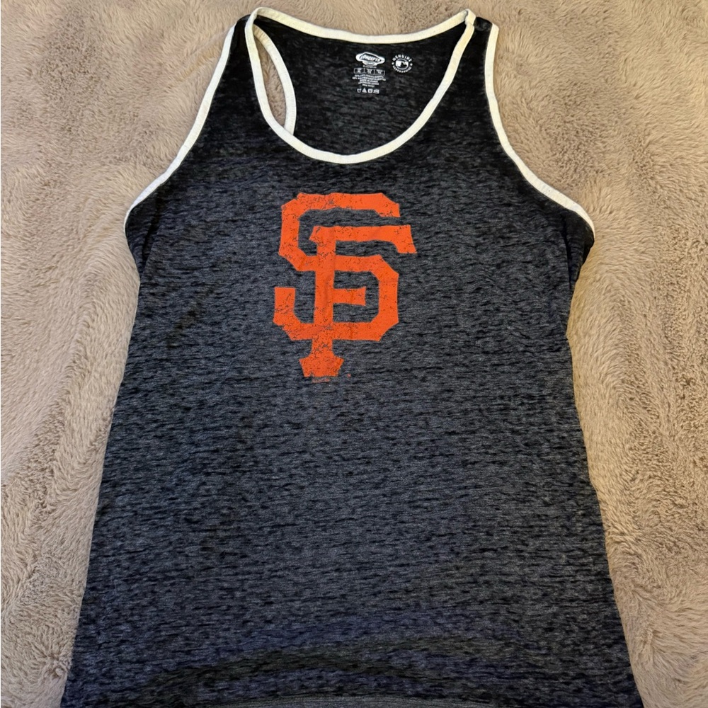 Black and Orange Giants Tank Top